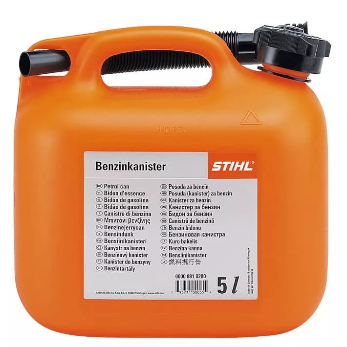 Канистра для бензина Stihl 5 л, оранжевая